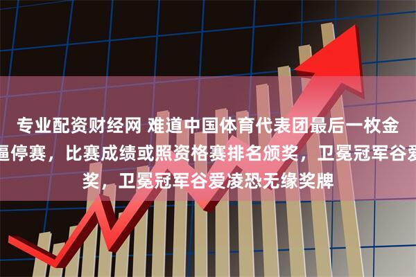 专业配资财经网 难道中国体育代表团最后一枚金牌就因暴雪被逼停赛，比赛成绩或照资格赛排名颁奖，卫冕冠军谷爱凌恐无缘奖牌